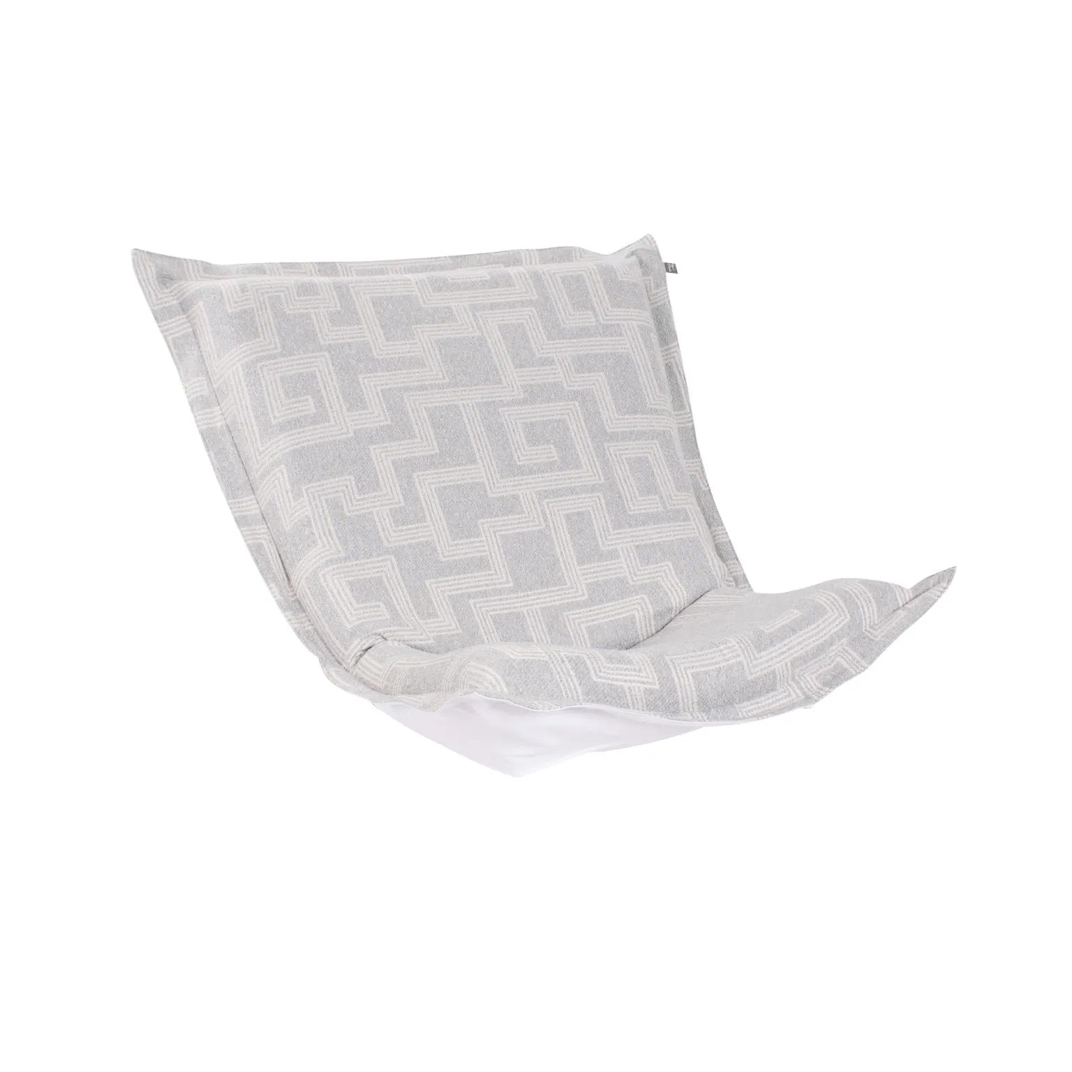 Howard Elliott Indoor/Outdoor Puff Chair Cover & Cushion Syros Fog Q300-1353P