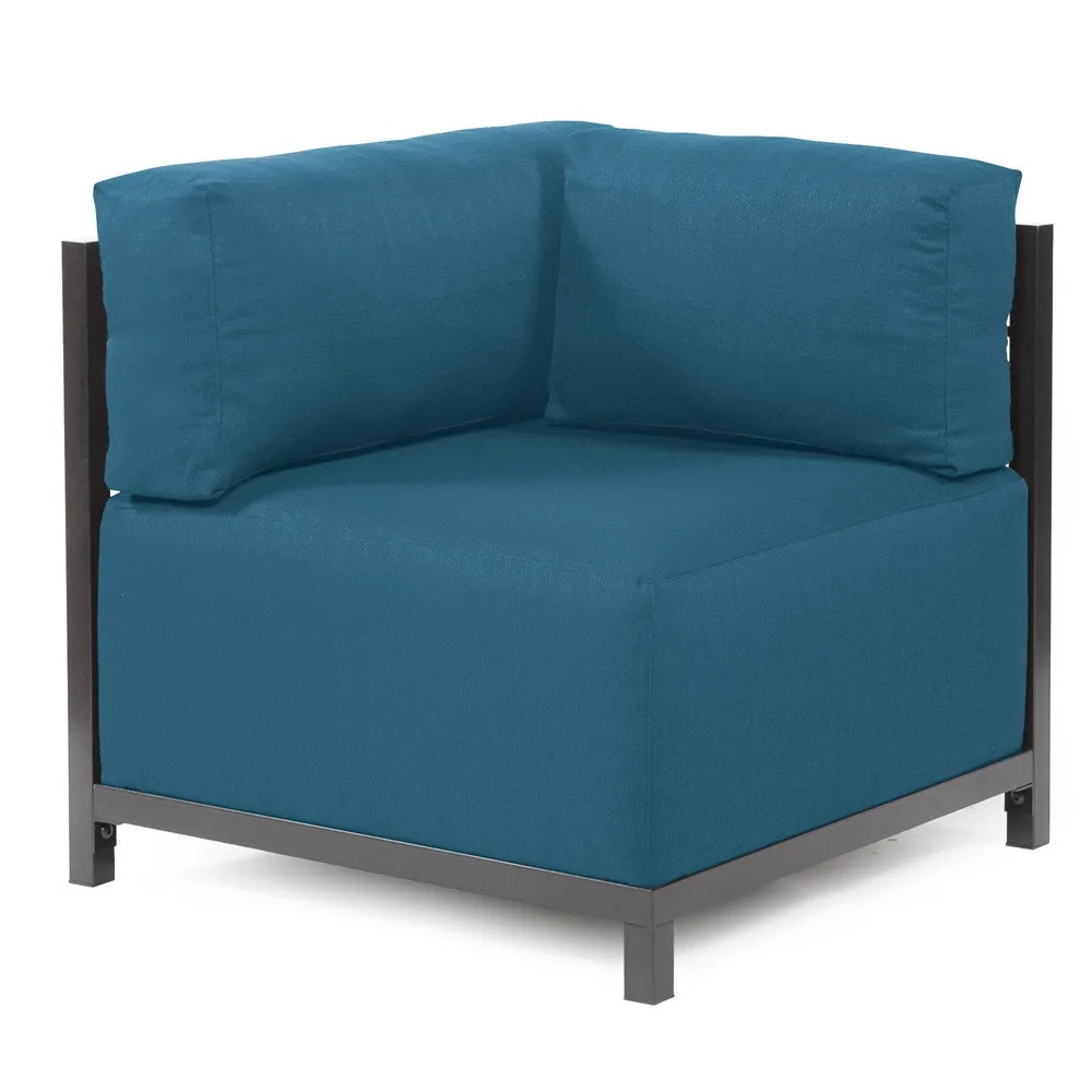 Howard Elliott Axis Corner Seascape Turquoise Slipcover -Cover Only Q921-298