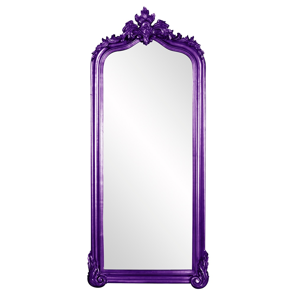 Howard Elliott Tudor Mirror - Glossy Royal Purple 53073RP