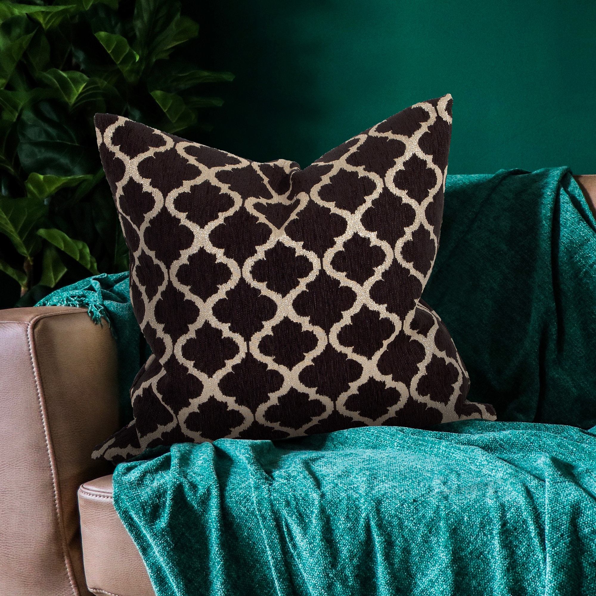 Howard Elliott Accessories 20" x 20" Pillow Moroccan Onyx Down Insert