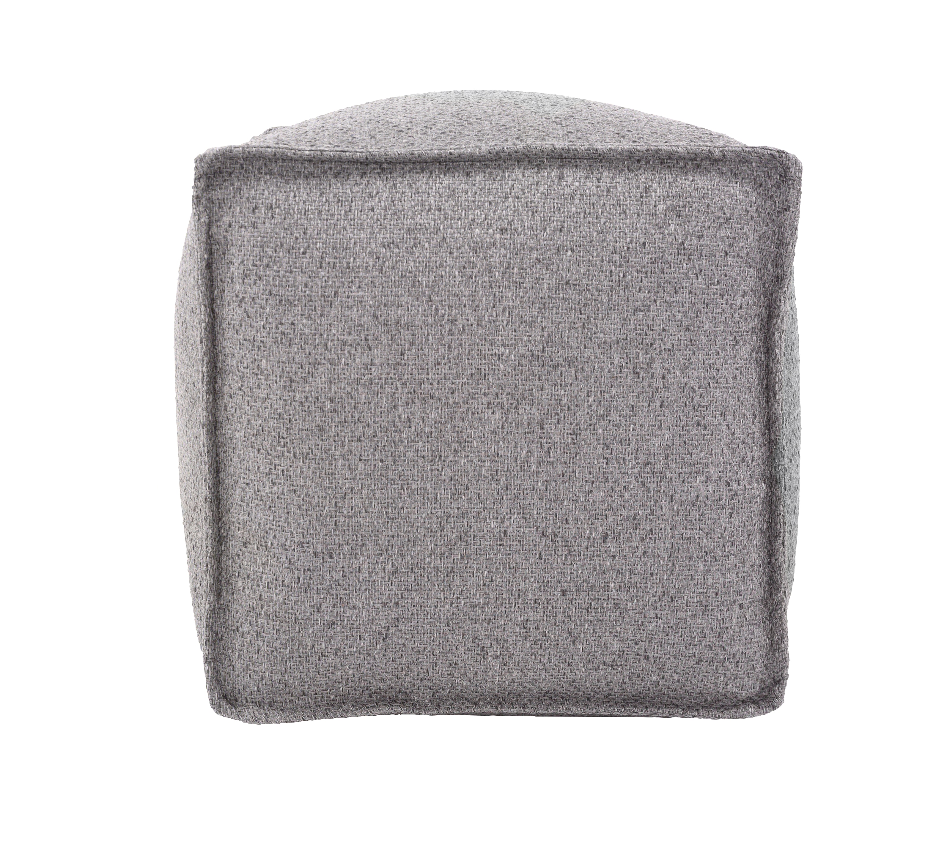 Howard Elliott Square Pouf Panama Stone 873-1285