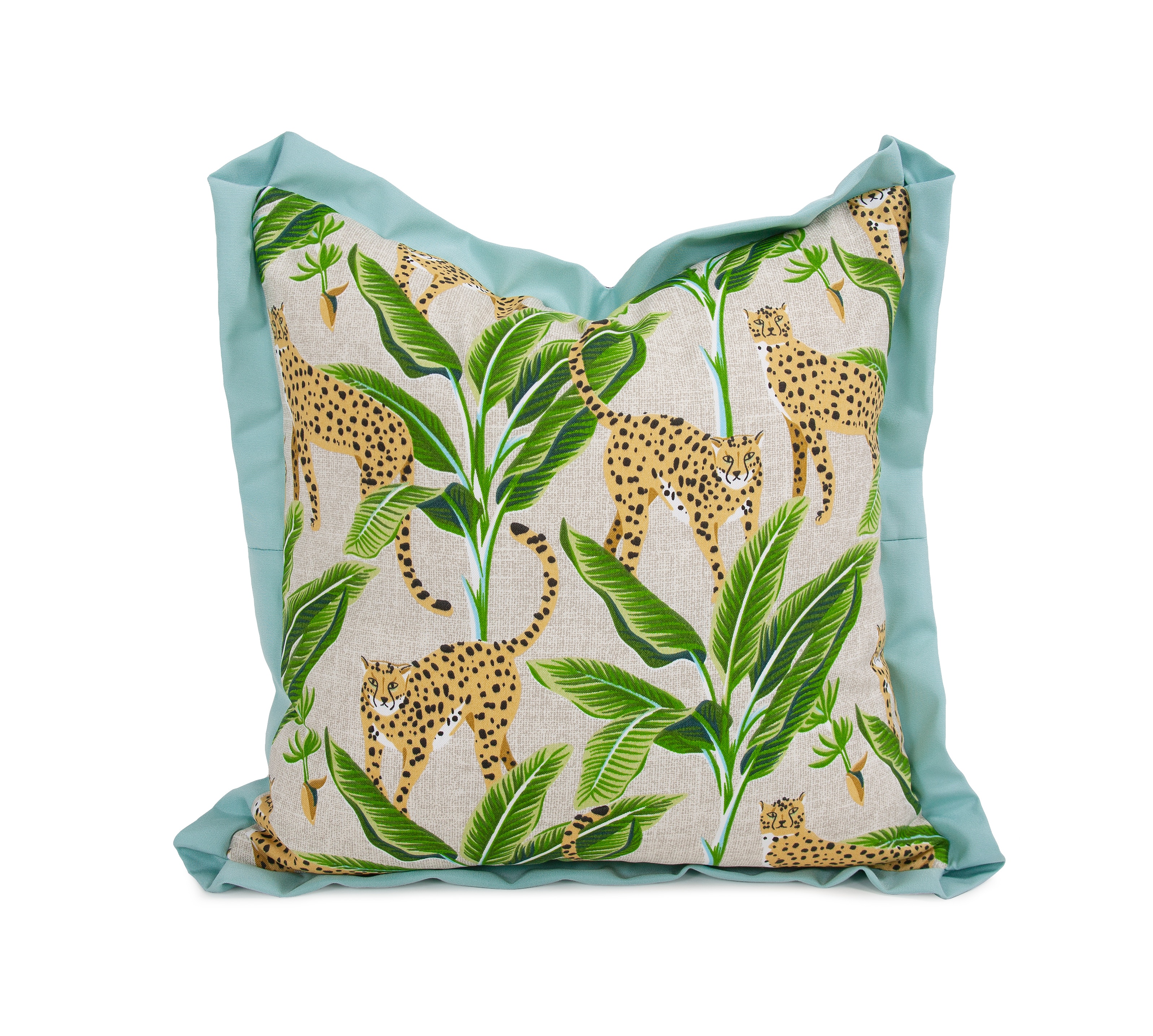 Howard Elliott 20 x 20 Outdoor Pillow Safari Natural- Poly Insert Q2-1278