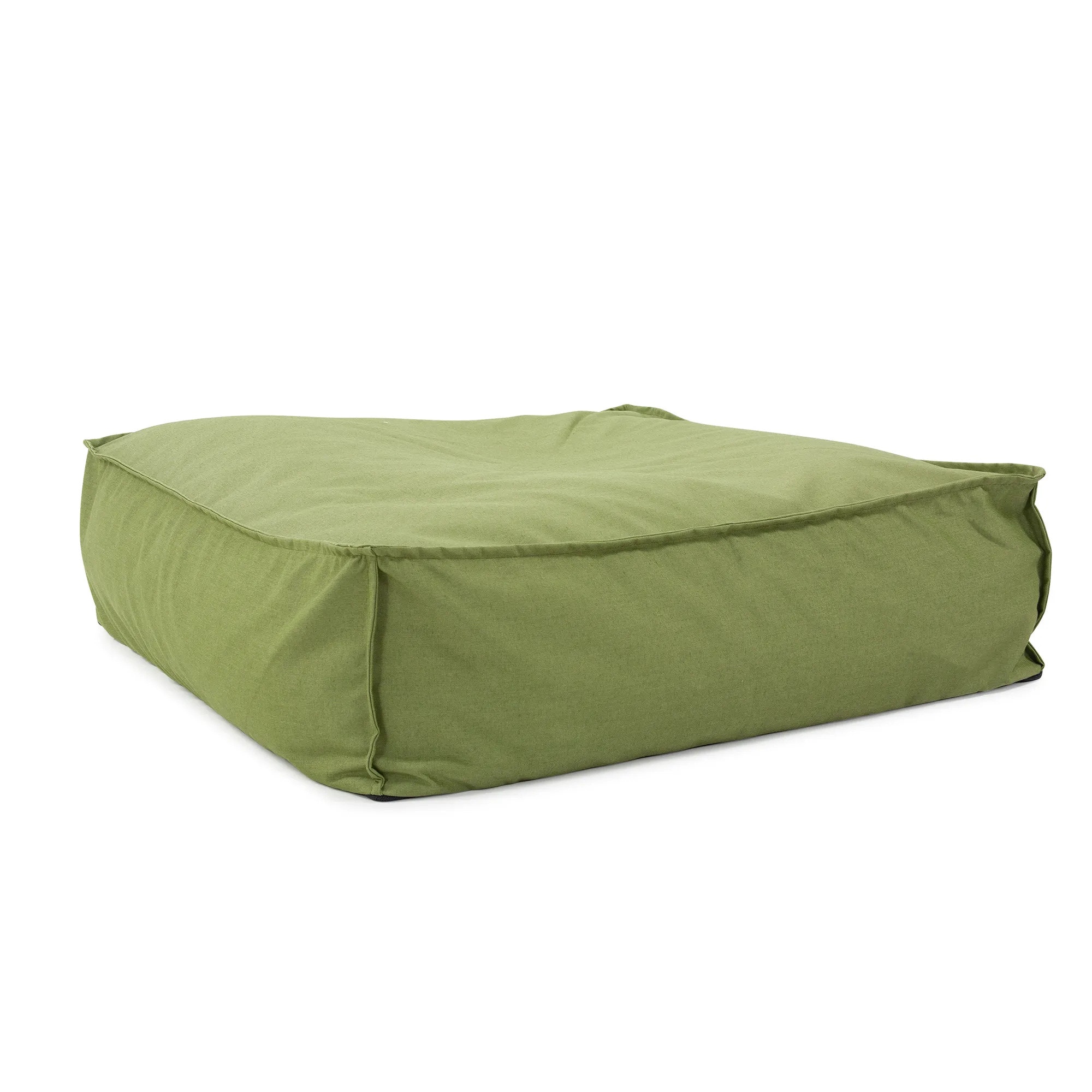 Howard Elliott Outdoor Square Floor Pouf- Seascape Moss Q874-299