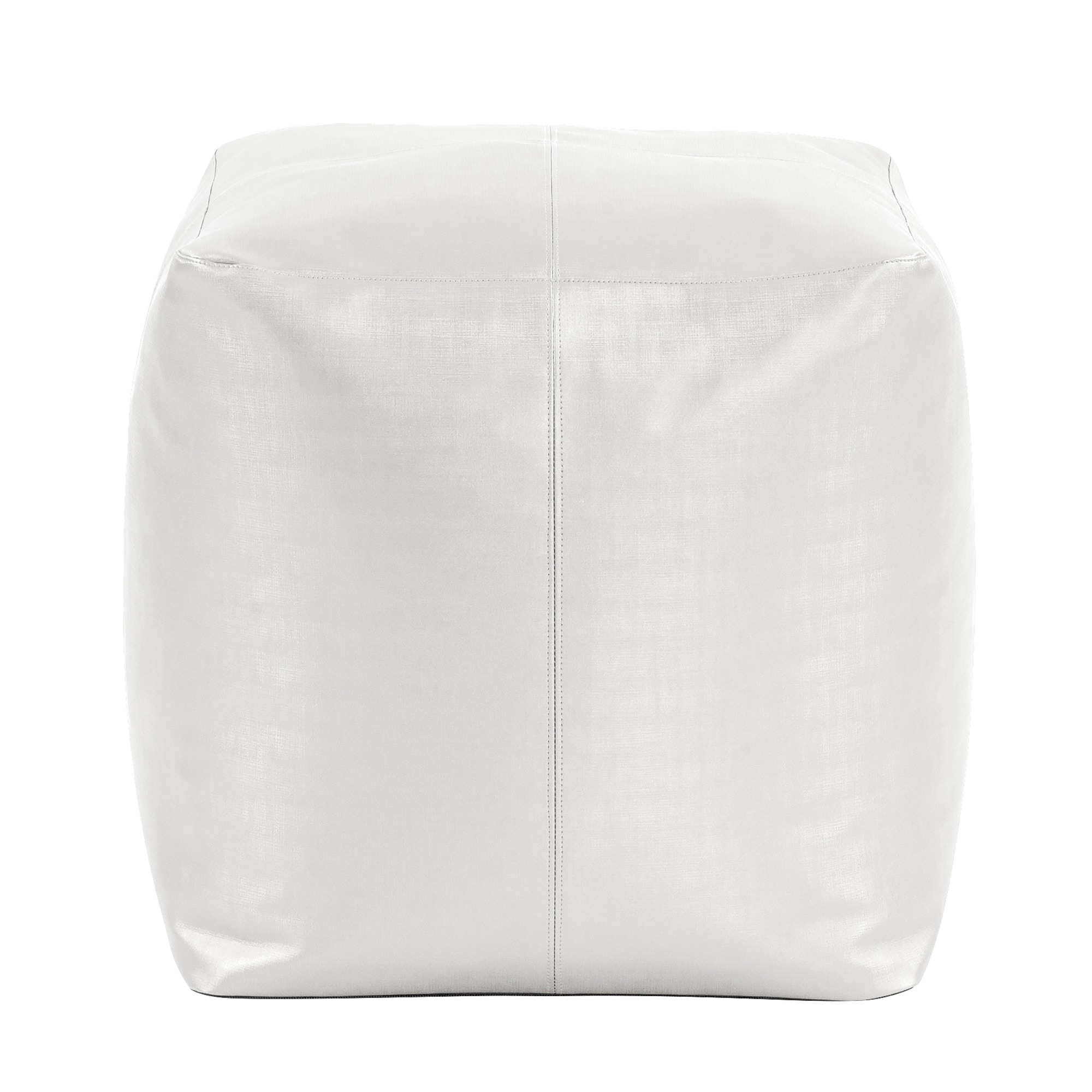 Howard Elliott Square Pouf Luxe Mercury 873-770