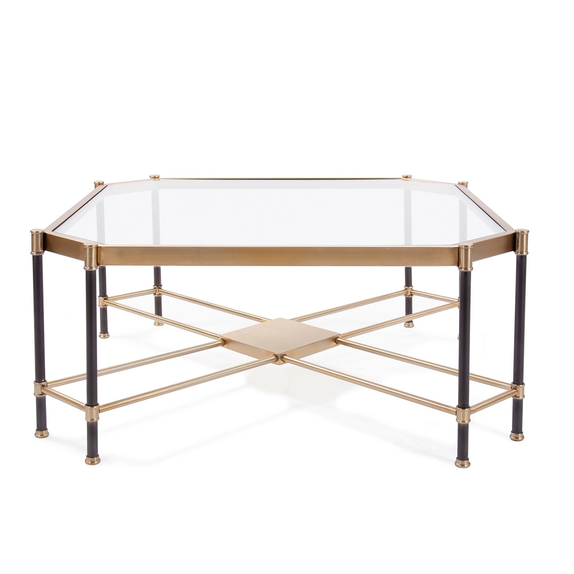 metal brass coffee table