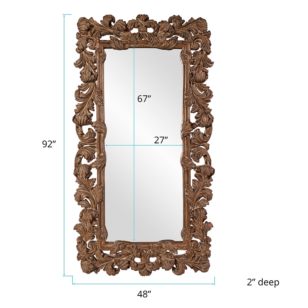 Howard Elliott Mirrors Cynthia Mirror 43112 | Hickory