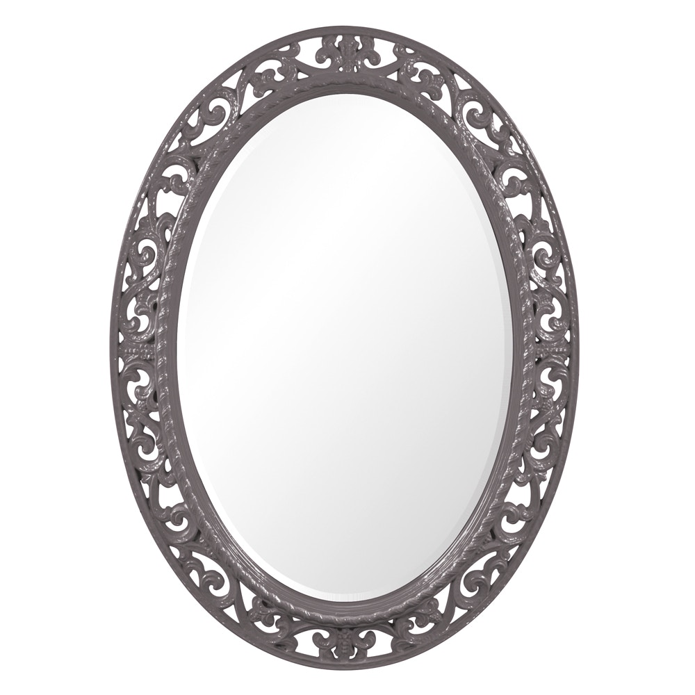 Howard Elliott Suzanne Mirror - Glossy Charcoal 2123CH