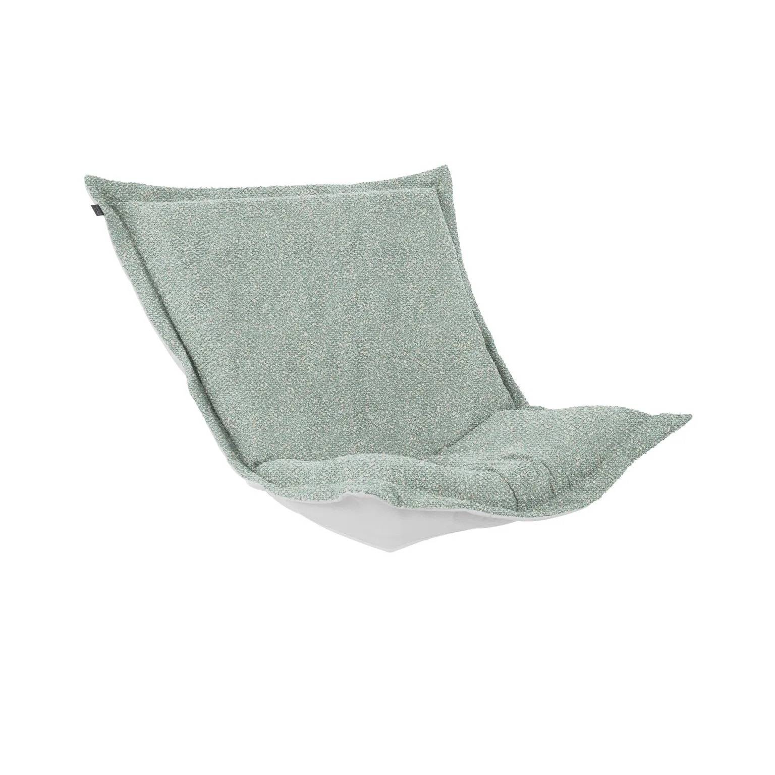 Howard Elliott Patio Scroll Puff Chair Cover & Cushion- Alicante Breeze Q300-1337P