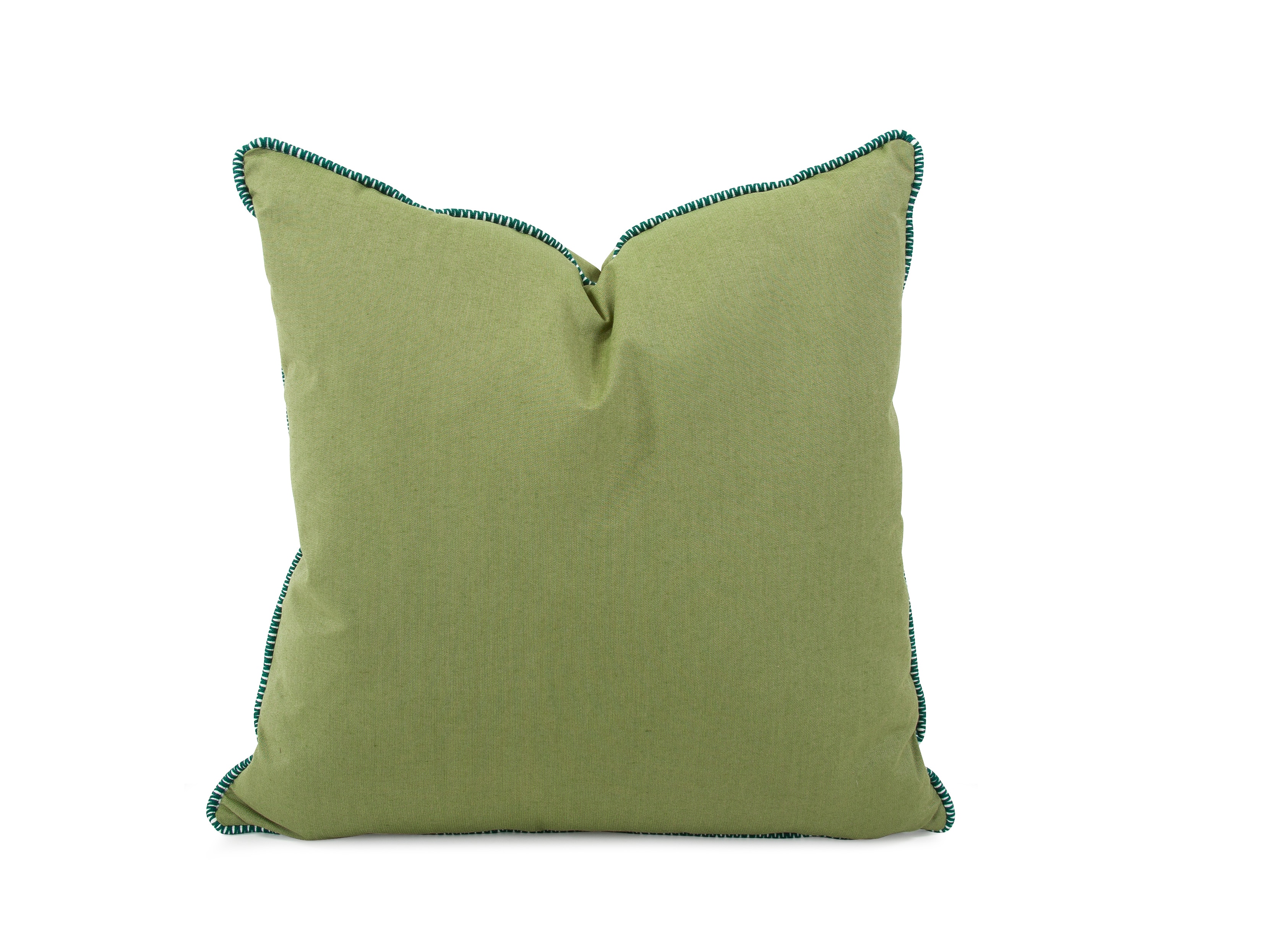 Howard Elliott 24 x 24 Outdoor Pillow with Dec Cord, Seascape Moss- Poly Insert Q3-299C