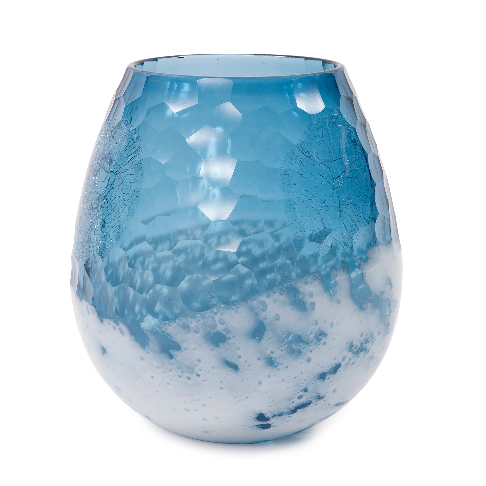 Howard Elliott Blue-Sky Small Bulbous Vase 44031