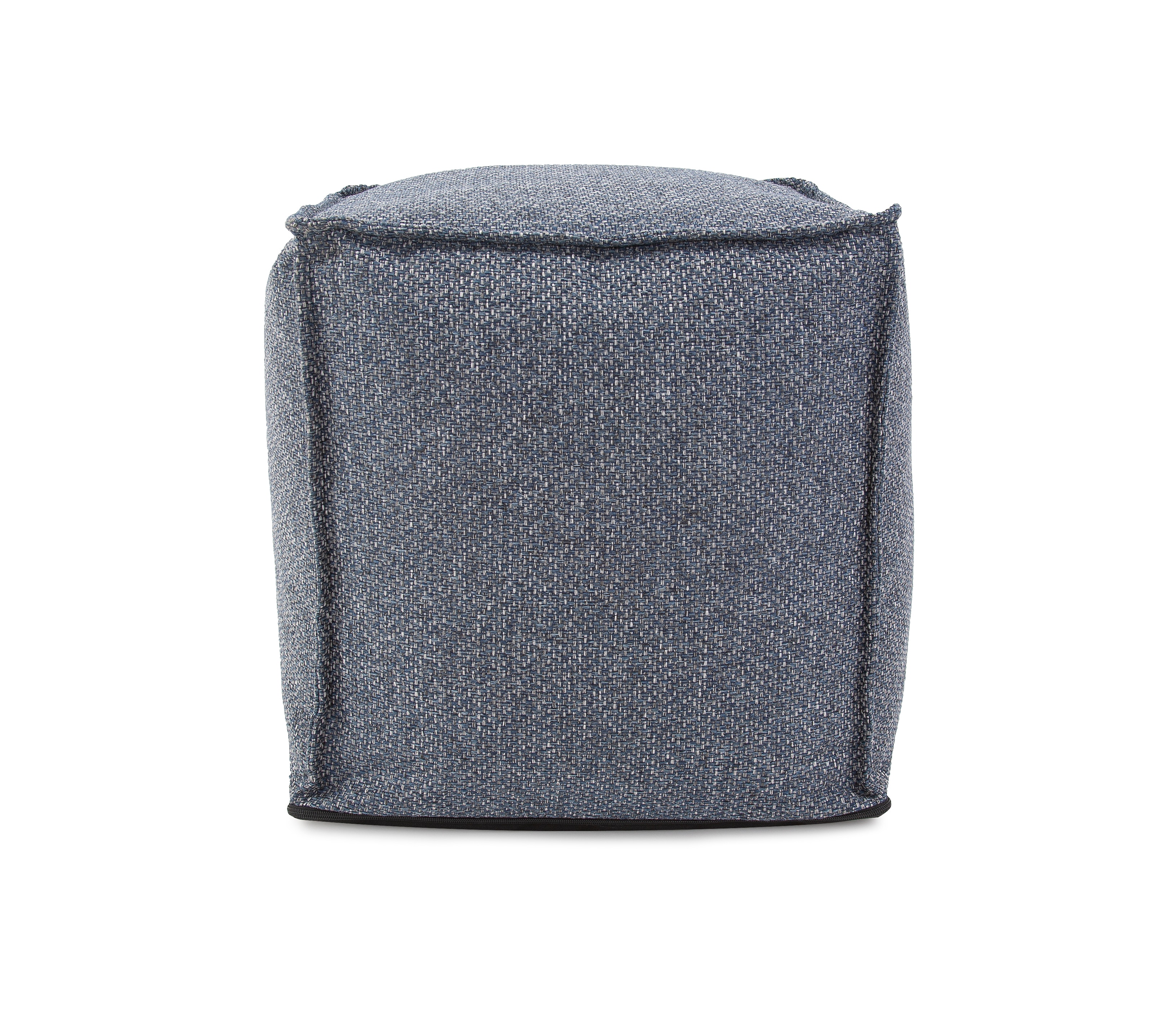 Howard Elliott Square Pouf Panama Indigo 873-1287