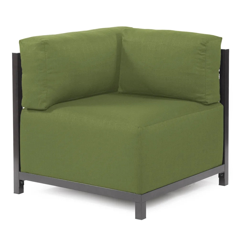 Howard Elliott Axis Corner Seascape Moss Slipcover -Cover Only Q921-299