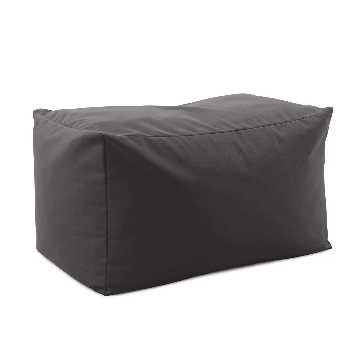 Howard Elliott Outdoor Pouf Bench Cover- Seascape Charcoal QC876-460