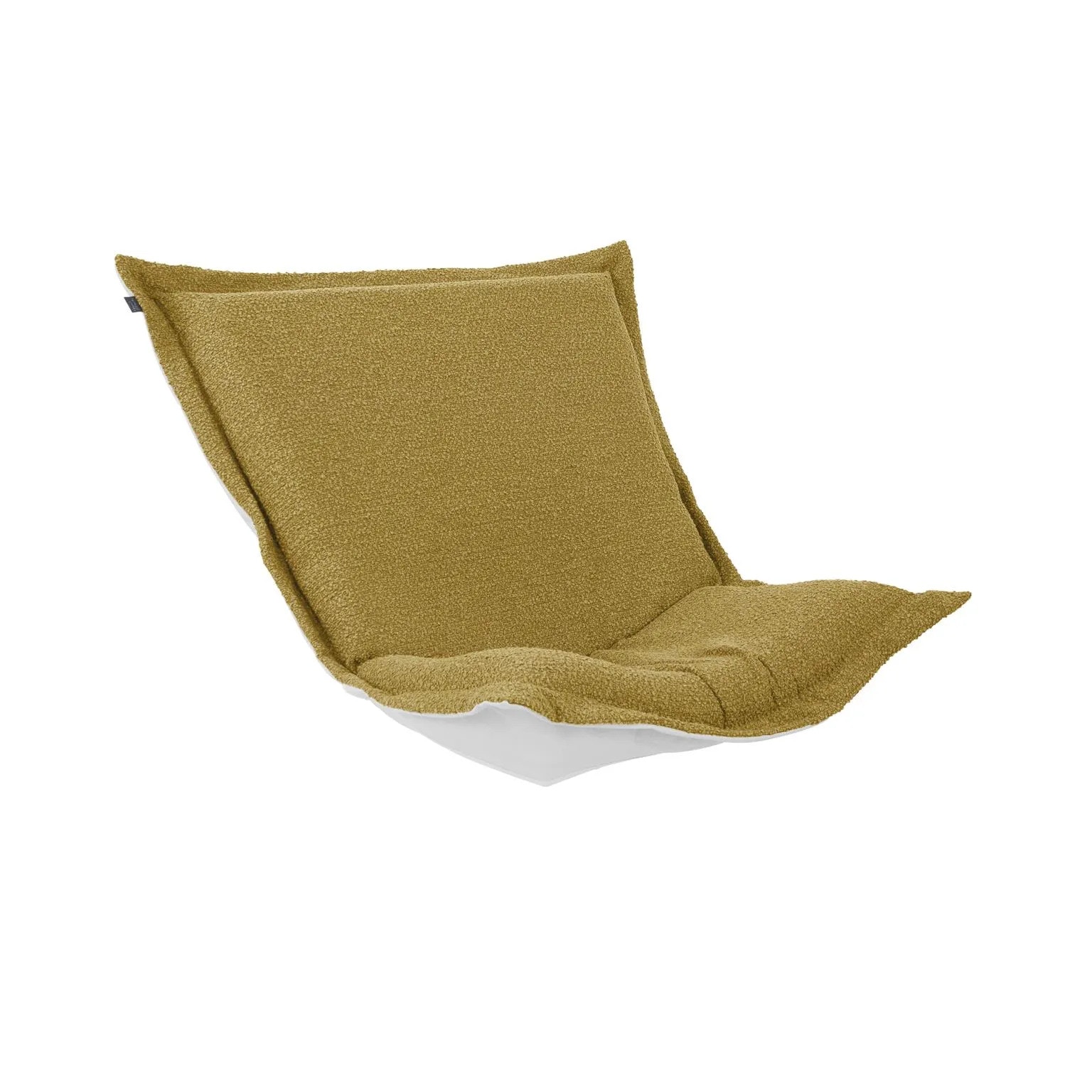 Howard Elliott Patio Scroll Puff Chair Cover & Cushion- Alicante Gold Q300-1339P