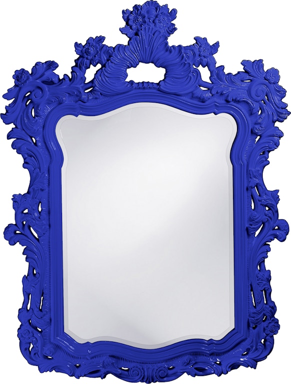 Vtg Headdress Blue & White Beaded Rear Mirror Decor