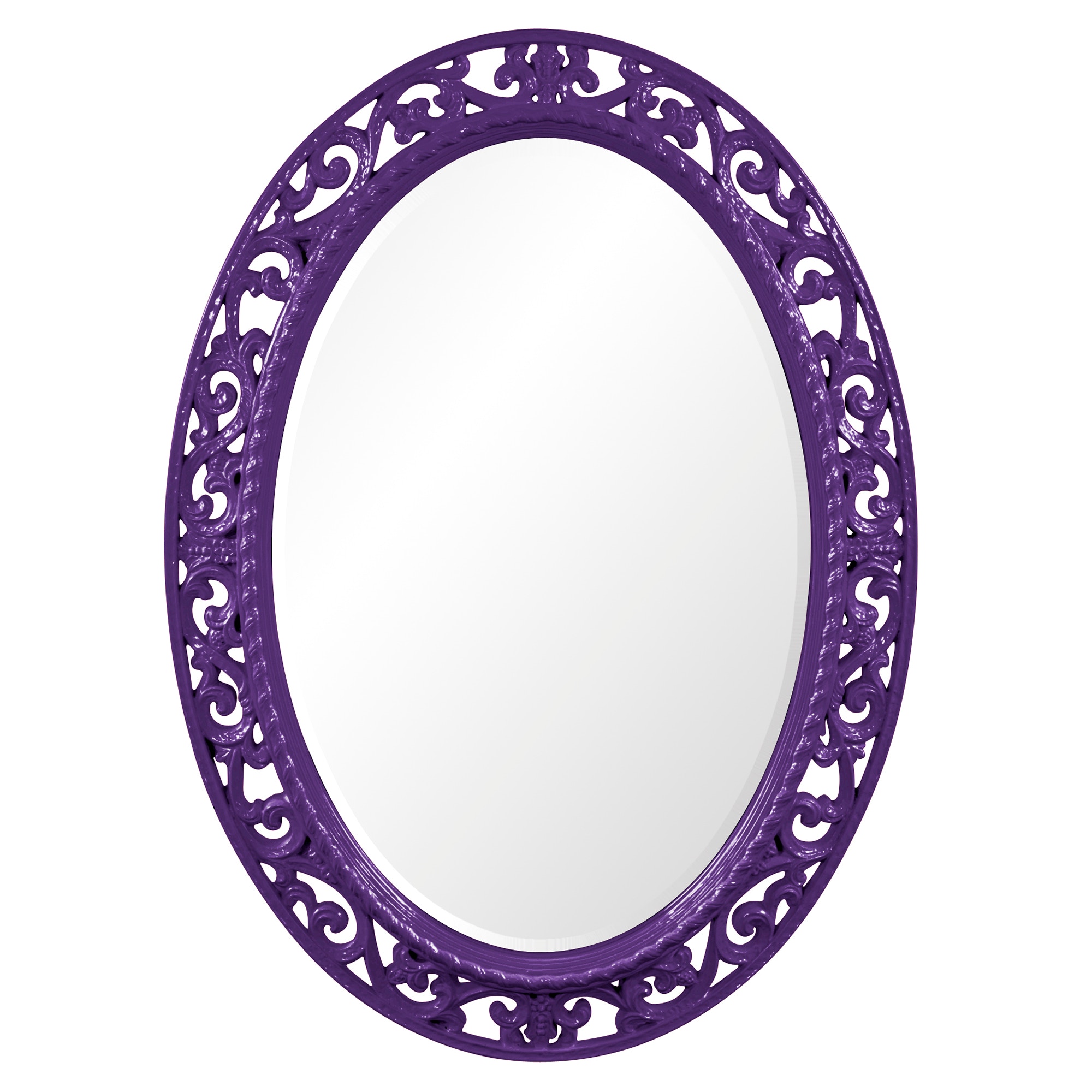 Howard Elliott Suzanne Mirror - Glossy Royal Purple 2123RP