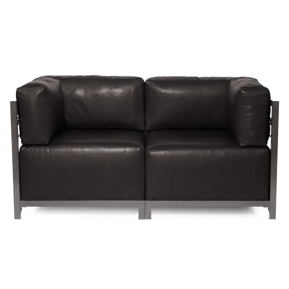 Howard Elliott Axis 2 PC Sectional -  Avanti Black Titanium Frame K922T-194