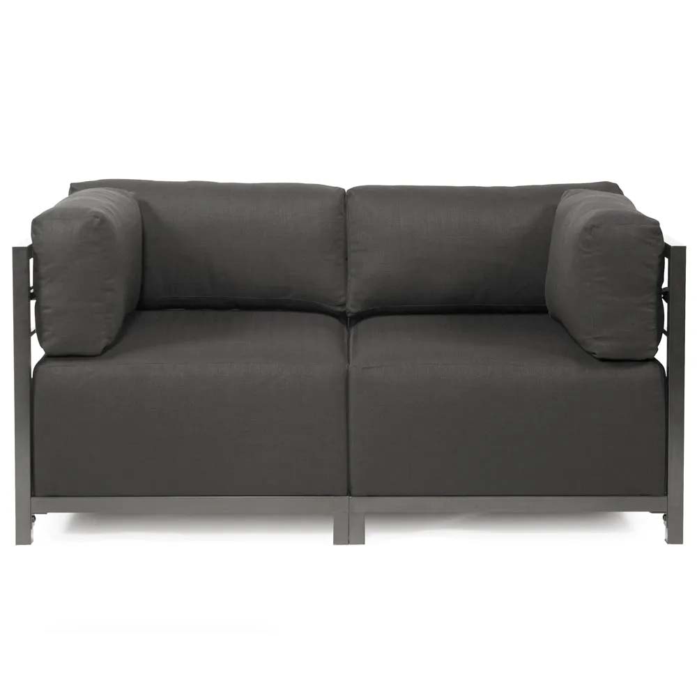Howard Elliott Axis 2 PC Sectional -  Sterling Charcoal Titanium Frame K922T-201