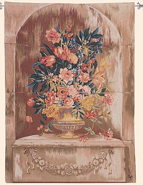  Antique Bouquet (Wool blend) Tapestry 59x44 17978
