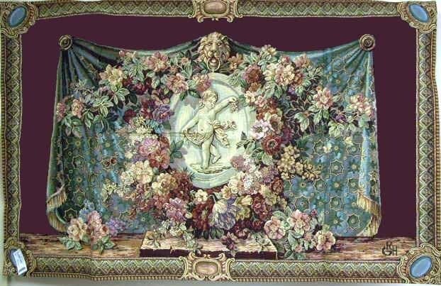  S. Angel Burgundy 29x45 Tapestry 29x45 27014