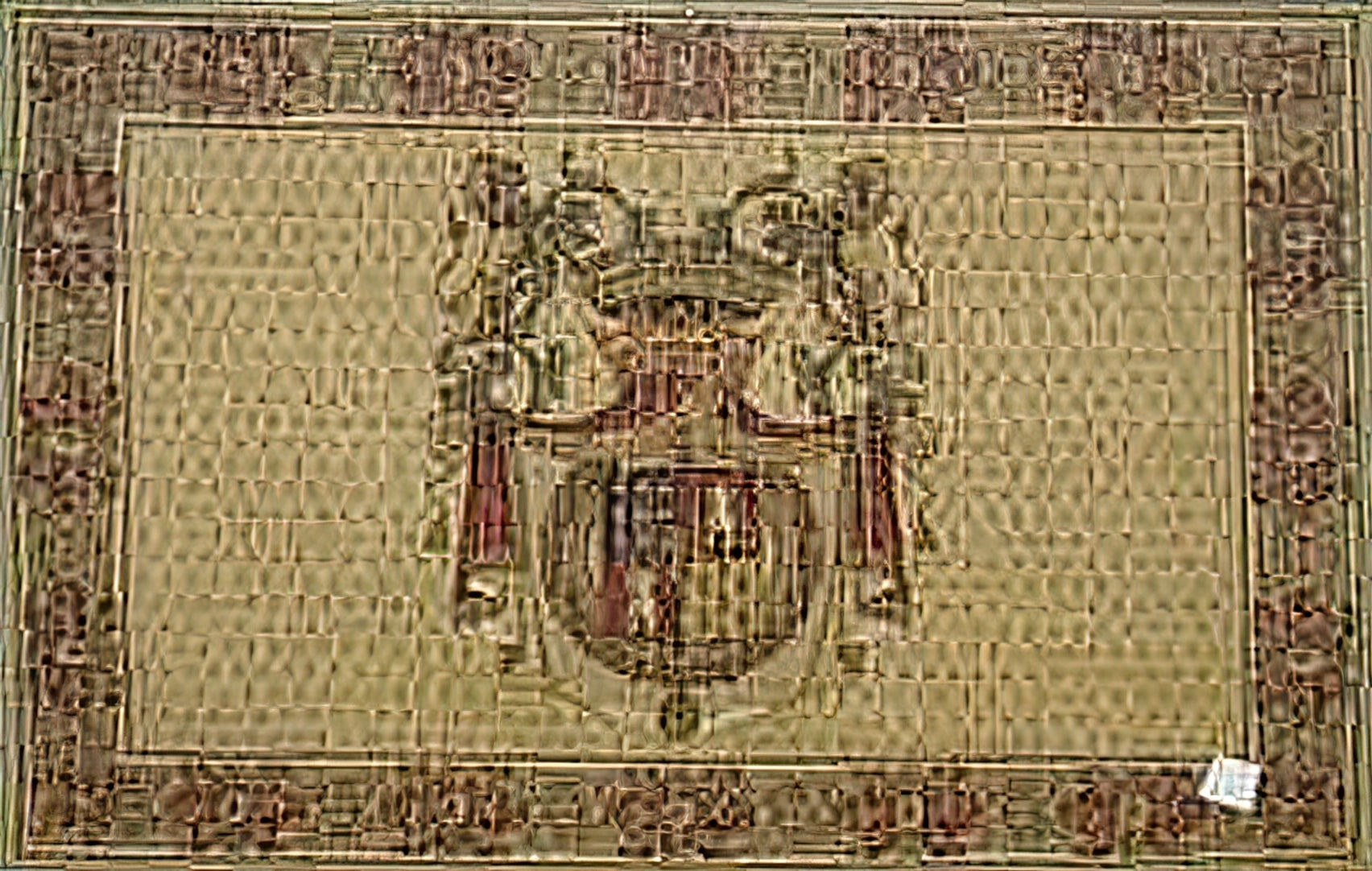  small hor. Br. Coat of arms Tapestry 56x39 28005