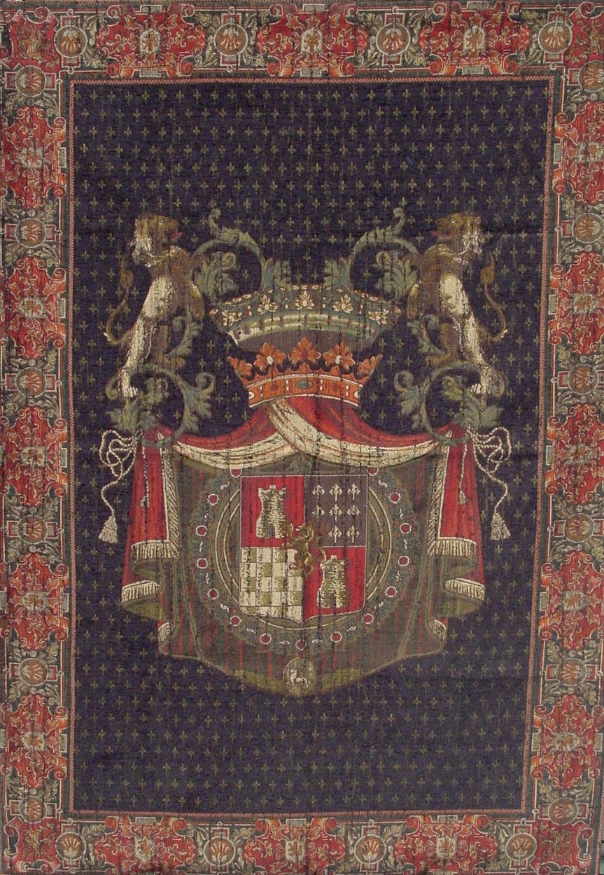  Belgium New Black Crest Tapestry 50x72 28084