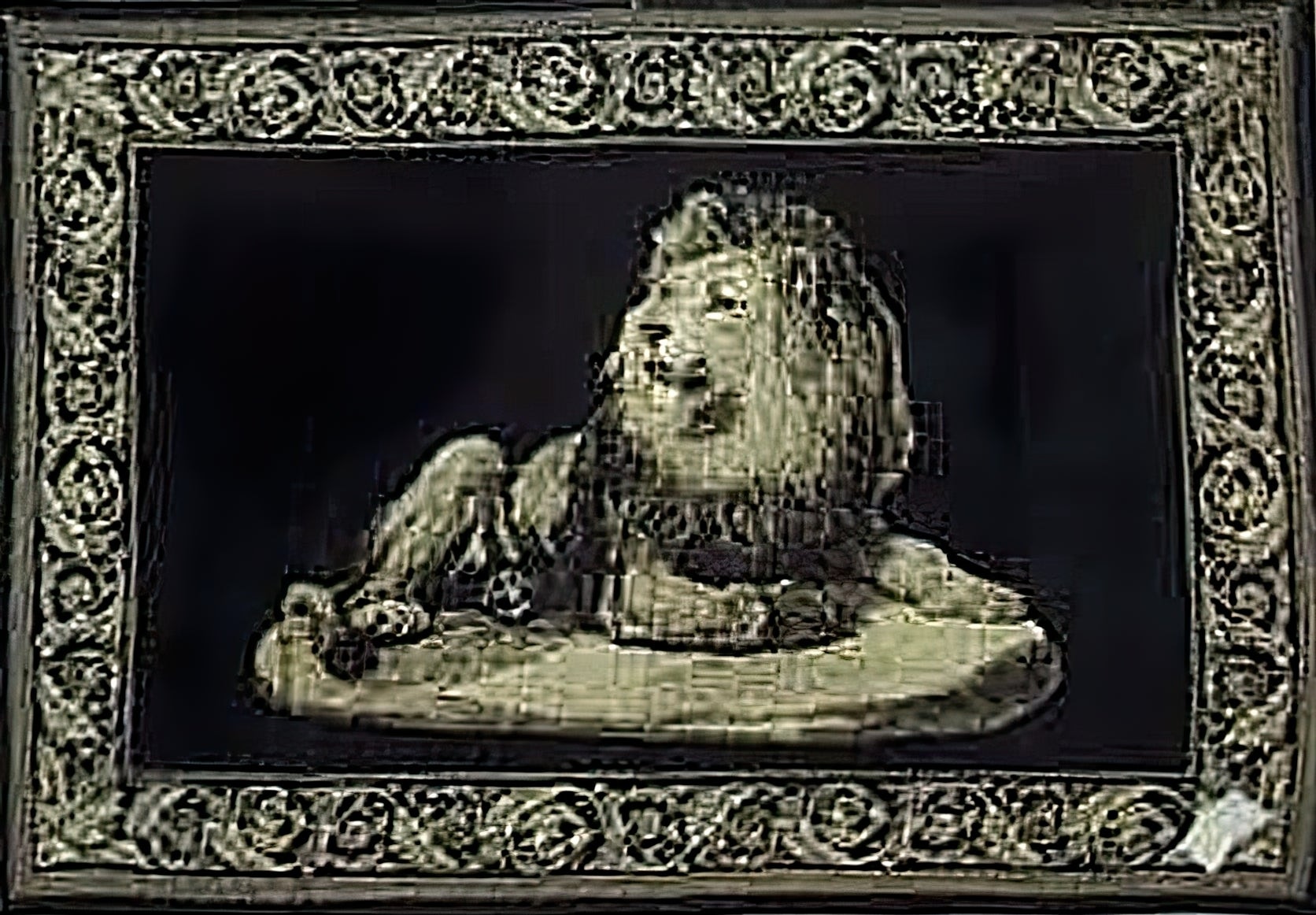  Lion/Black Tapestry 55x77 28745