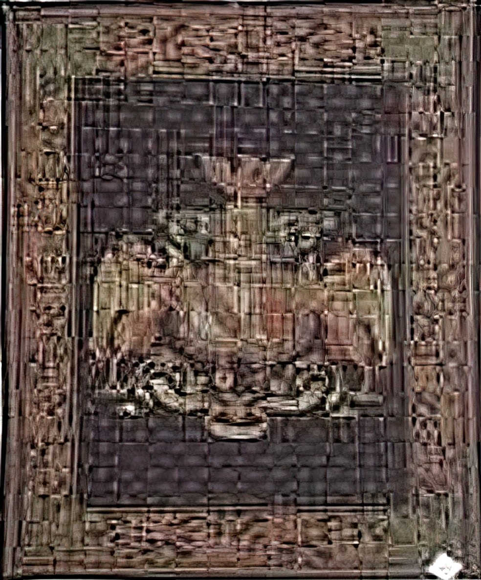  New Crest II/Black Tapestry 55x77 28747