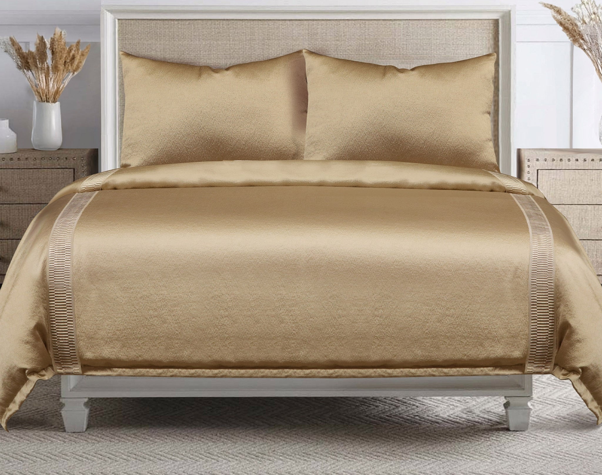 Avalon 4 pc Queen Comforter Cover Set USA-SIGNATURE 50287