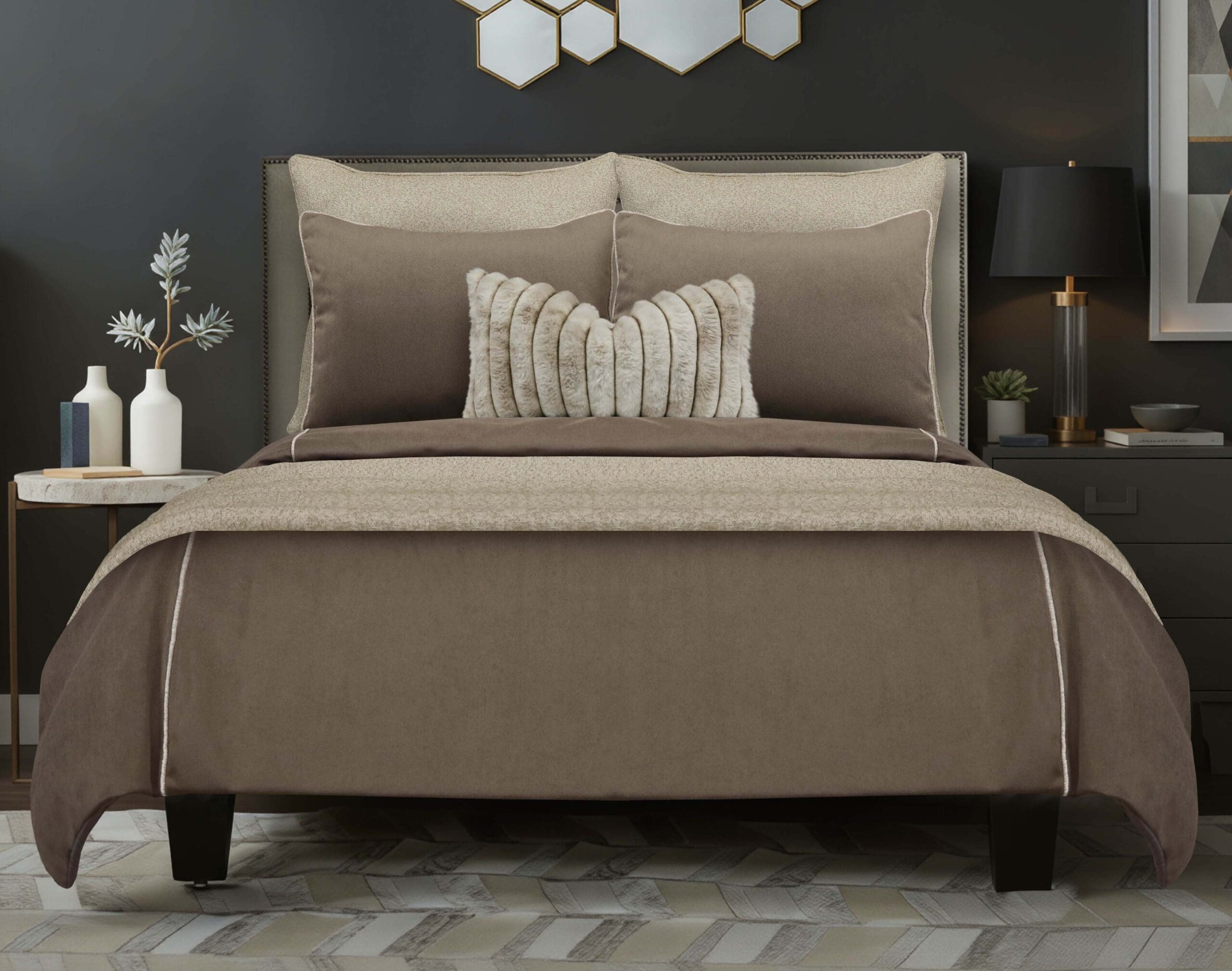 Hallmart Collectibles Milo 7 pc Queen Comforter SetFEB 10-20-2026 25974