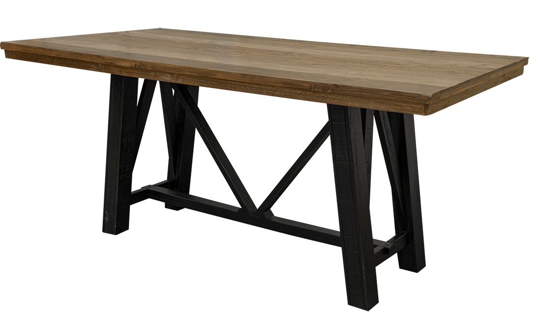 International Furniture Direct Loft Brown Counter Height Table IFD6441DINCTB