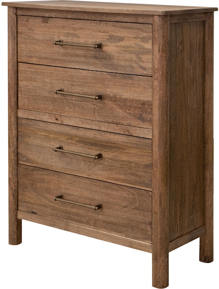 International Furniture Direct Olimpia 4 Drawer Chest IFD7381CHT