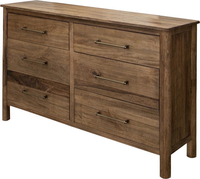 International Furniture Direct Olimpia 6 Drawer Dresser IFD7381DSR