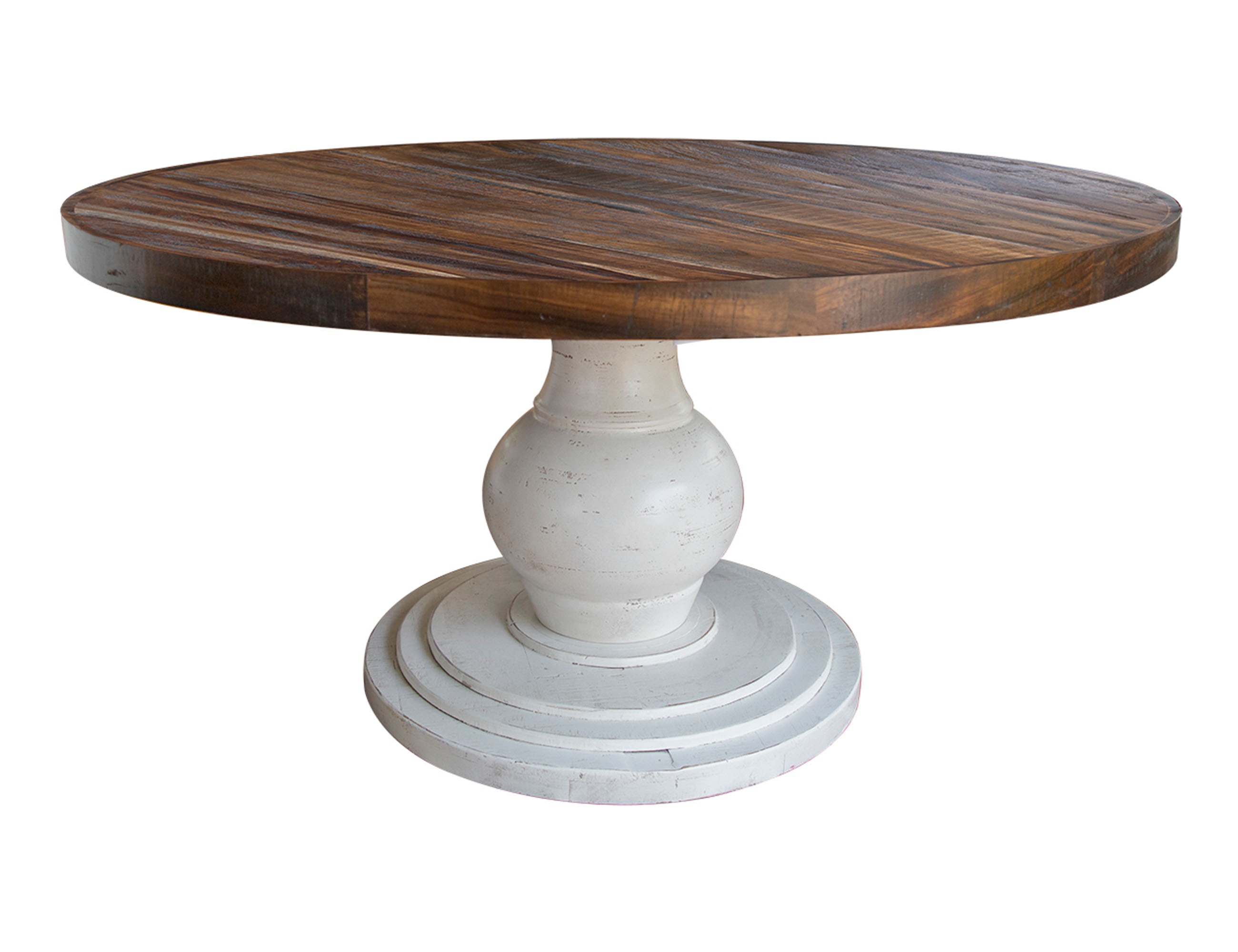 International Furniture Direct Rock Valley Round Dining Table IFD1921DINTBLRD