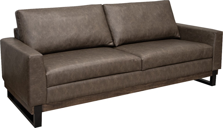 International Furniture Direct Blackburn Metal and Wood Base, Sofa IUP778-SOF-212