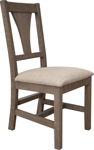 International Furniture Direct Tower Upholstered Seat Wooden Chair IFD7281CHR