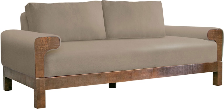 International Furniture Direct Sedona Wooden Frame and Base, Sofa IUP966-SOF-152