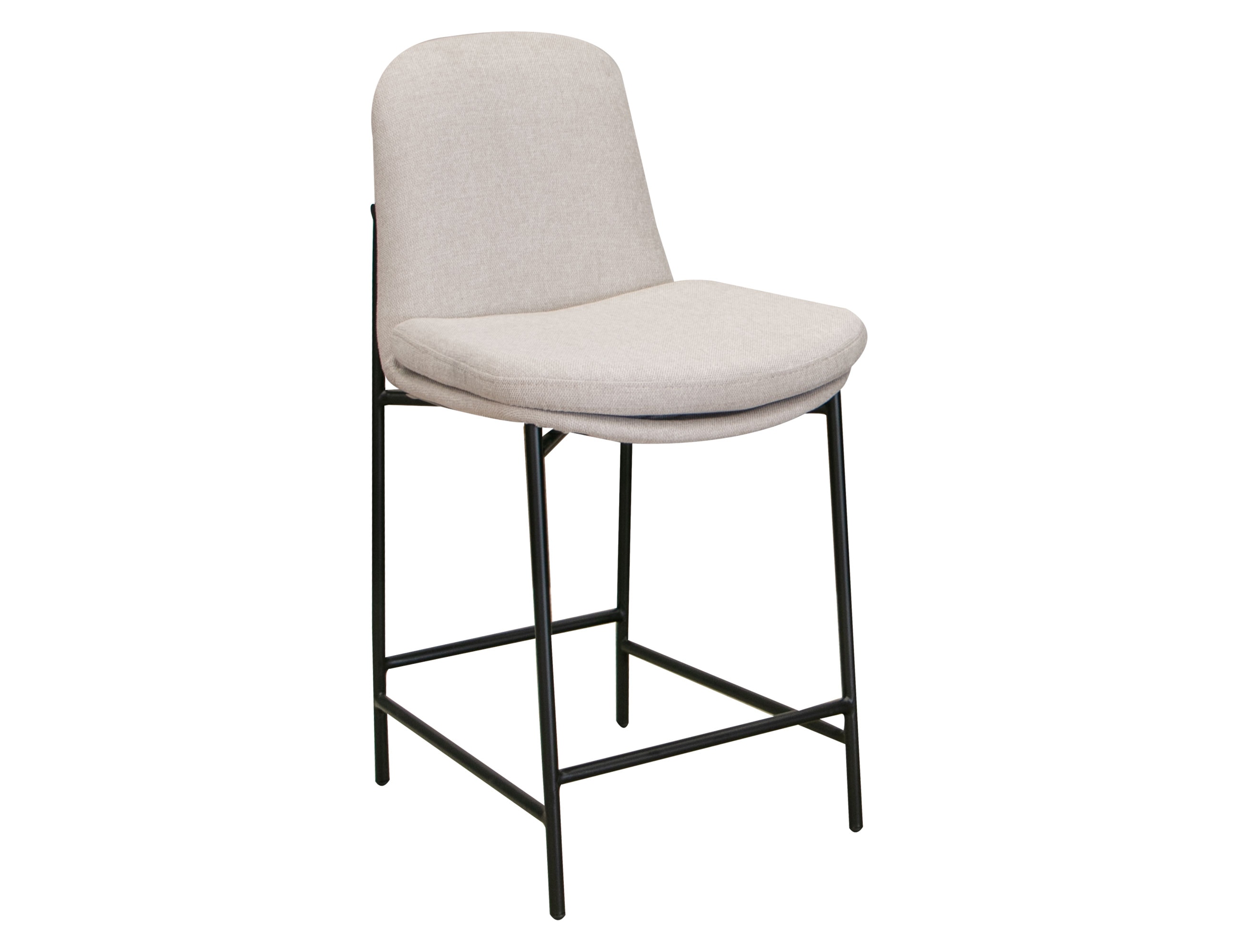 International Furniture Direct Wooden Frame and Metal Base, Barstool 24 Inch IUP803-BST24-161