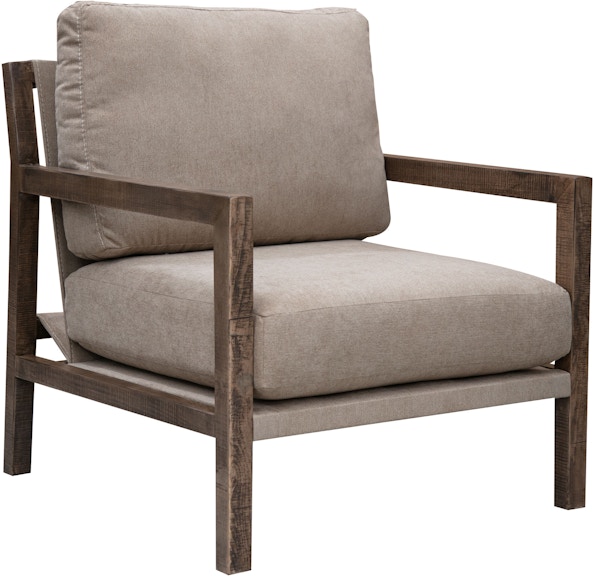International Furniture Direct Milan Wooden Frame, Armchair IUP401-ACH-152