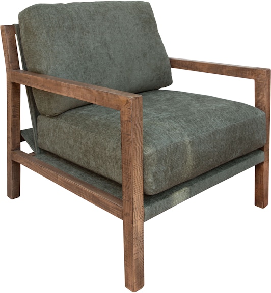 International Furniture Direct Milan Wooden Frame, Armchair IUP401-ACH-111