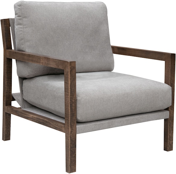 International Furniture Direct Milan Wooden Frame, Armchair IUP401-ACH-151