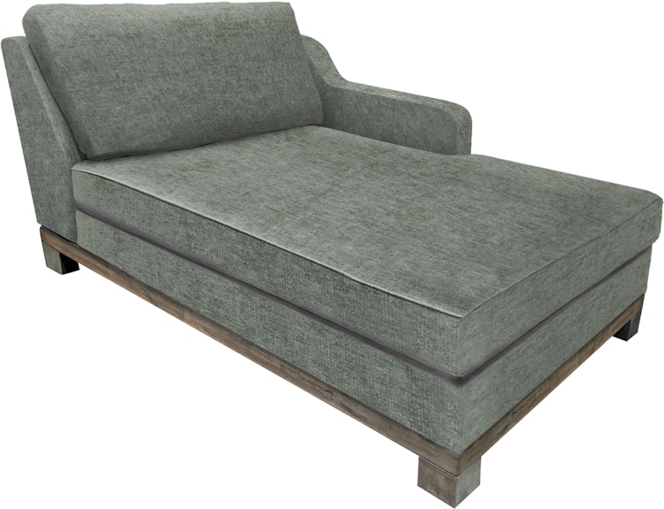 International Furniture Direct Samba Wooden Frame and Base, Sectional Left Chaise IUP298-CSE-LF-111