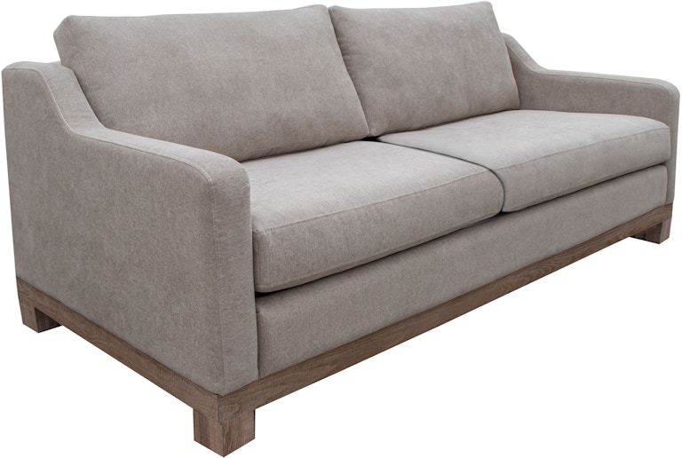 International Furniture Direct Samba Wooden Frame and Base, Two-Cushion Sofa IUP298-SOF-151-A