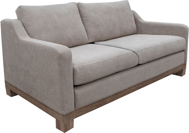 International Furniture Direct Samba Wooden Frame and Base, Two-Cushion Loveseat IUP298-LOV-151-A