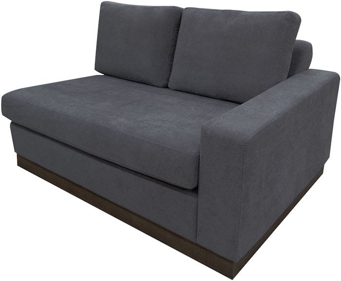 International Furniture Direct Georgia Wooden Frame and Base, Sectional Right-Arm Loveseat IUP722-LOV-RT-121