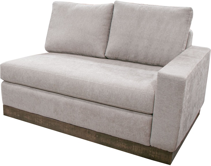 International Furniture Direct Georgia Wooden Frame and Base, Sectional Right-Arm Loveseat IUP722-LOV-RT-151