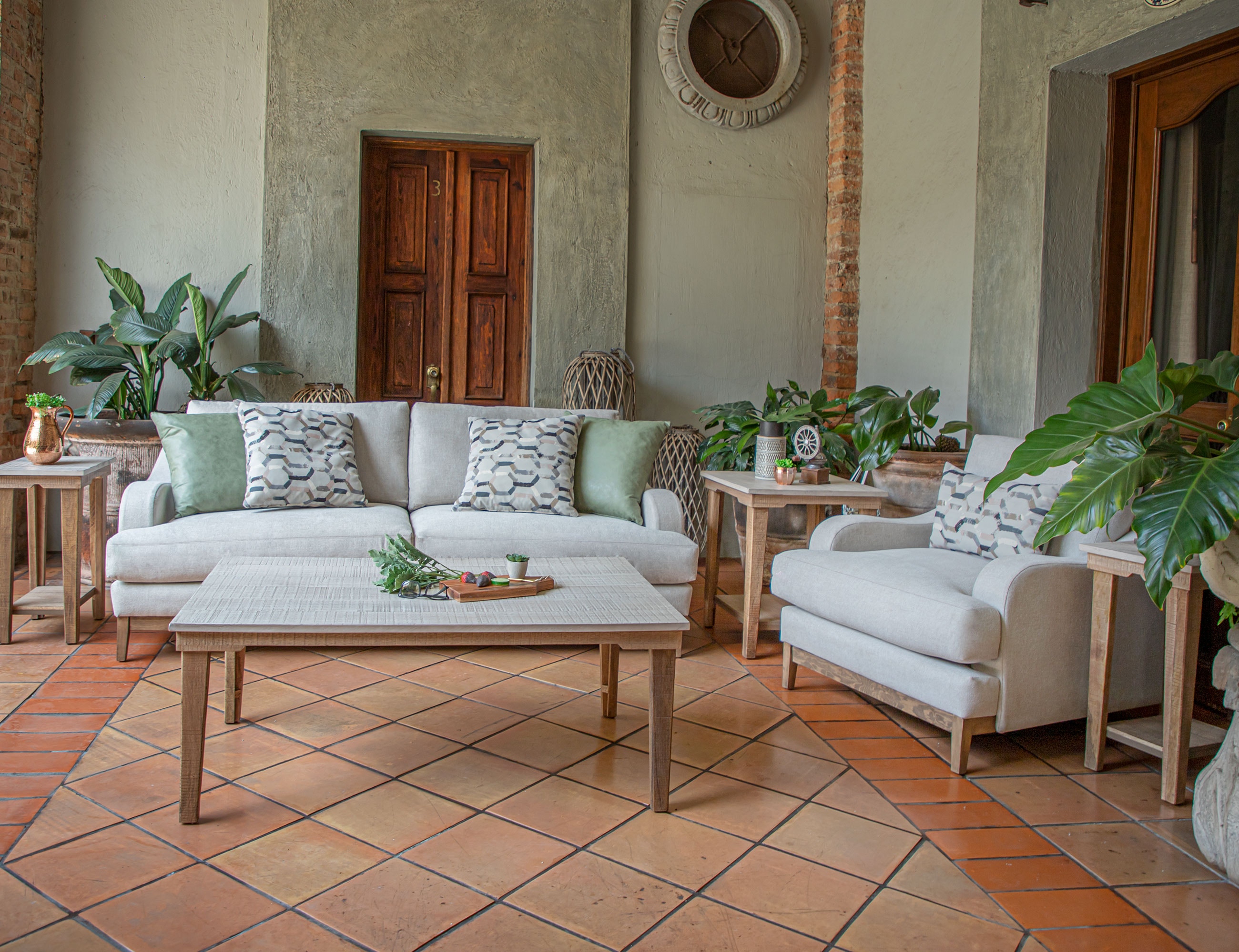 Sofa with wood trim base online