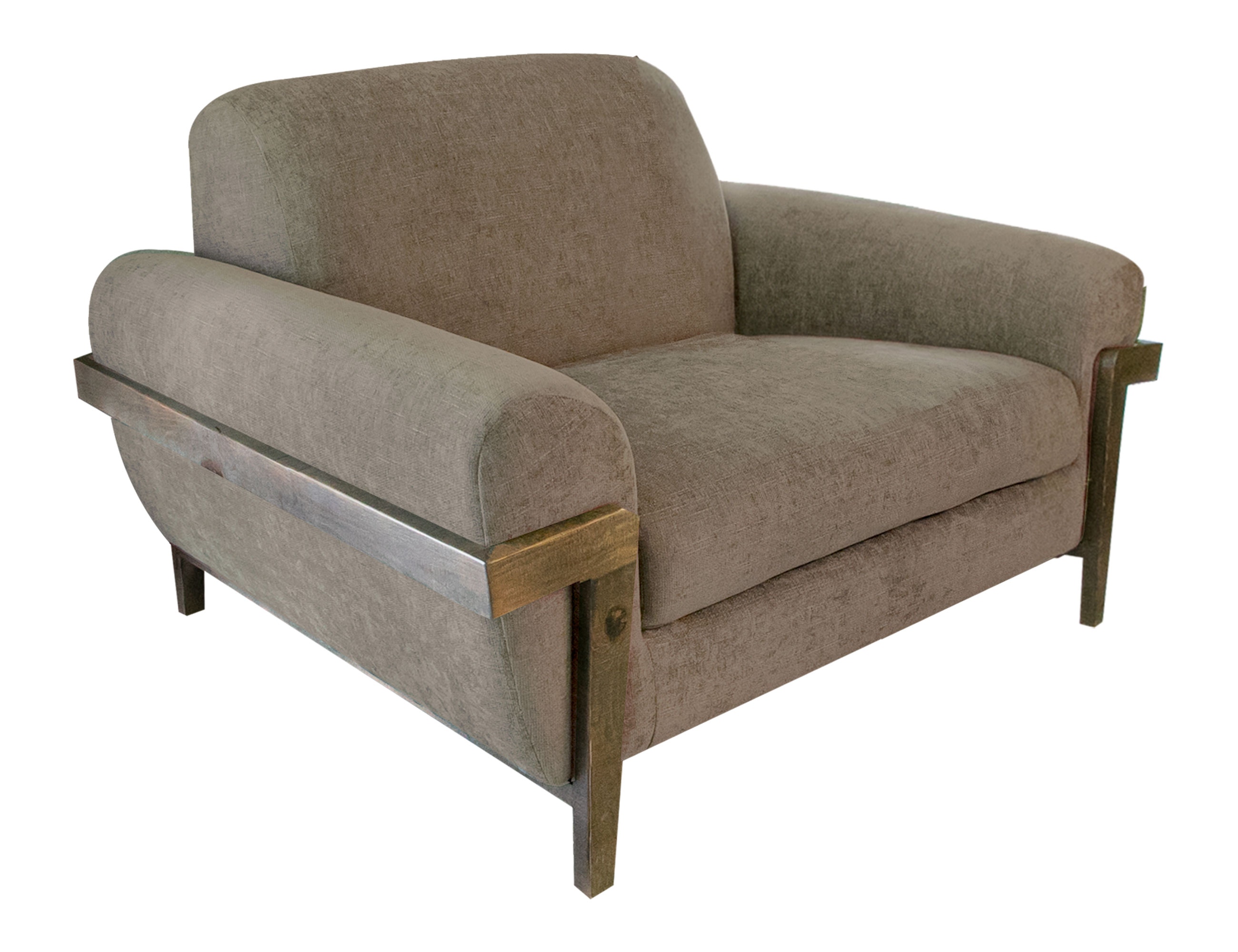  Wooden Frame and Base, Armchair IUP644-ACH-152