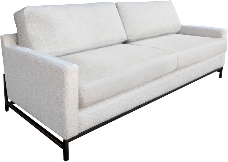 International Furniture Direct Maison Wooden Frame and Metal Base, Sofa IUP701-SOF-101
