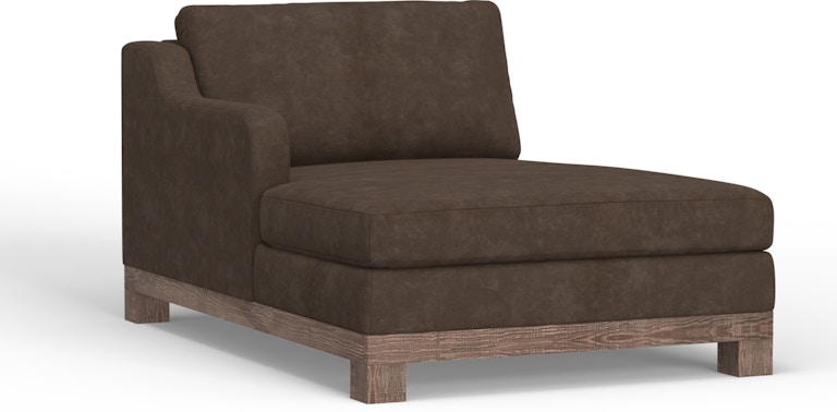 International Furniture Direct Samba Wooden Frame and Base, Sectional Left Chaise IUP298-CSE-LF-212
